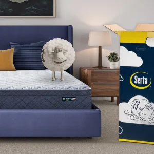 Serta Perfect Day Collection–10″ Plush Pillow Top Hybrid Mattress